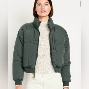Old Navy Active Dark Green Jacket